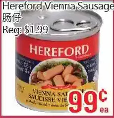 Hong Tai Supermarket Hereford Vienna Sausage offer