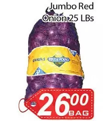 Ample Food Market Jumbo Red Onion offer