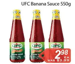 Ample Food Market UFC Banana Sauce offer