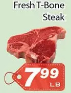 Ample Food Market Fresh T-Bone Steak offer