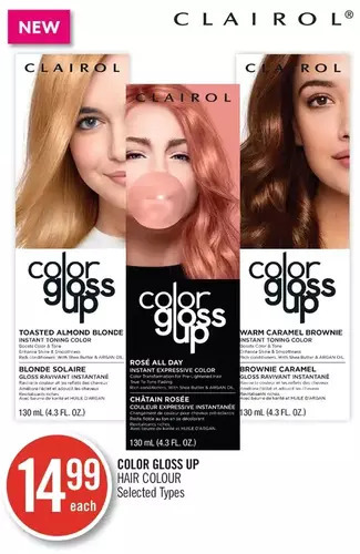Shoppers Drug Mart Color Gloss up Hair Colour offer