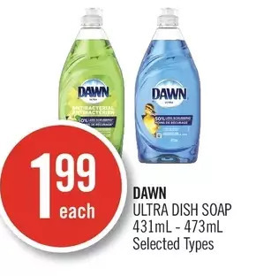 Shoppers Drug Mart Dawn Ultra Dish Soap offer