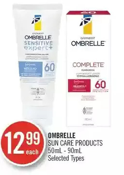 Shoppers Drug Mart Ombrelle Sun Care Products offer