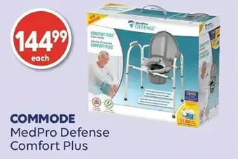 Shoppers Drug Mart Commode Medpro Defense Comfort Plus offer