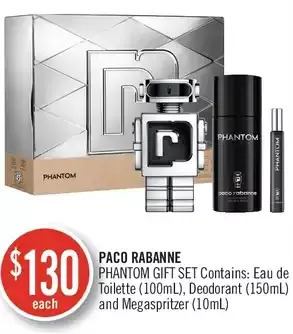 Shoppers Drug Mart Paco Rabanne Phantom Gift Set offer