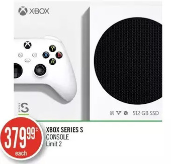 Shoppers Drug Mart Xbox Series S Console offer
