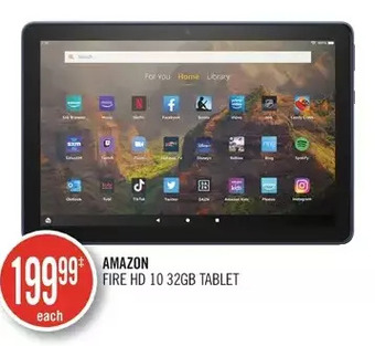 Shoppers Drug Mart Amazon Fire HD 10 32GB Tablet offer