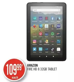 Shoppers Drug Mart Amazon Fire HD 8 32GB Tablet offer