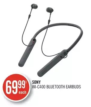 Shoppers Drug Mart Sony WI-C400 Bluetooth Earbuds offer