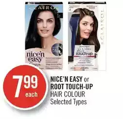 Shoppers Drug Mart Nice'n Easy or Root Touch-Up Hair Colour offer