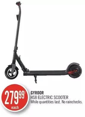 Shoppers Drug Mart Gyroor HS8 Electric Scooter offer