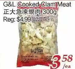 Tone Tai Supermarket G&L Cooked Clam Meat offer