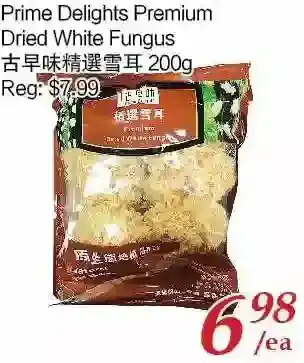 Tone Tai Supermarket Prime Delight Premium Dried White Fungus offer