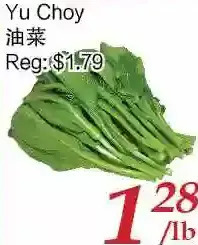 Tone Tai Supermarket Yu Choy offer