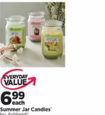 Michaels Summer Jar Candles by Ashland offer