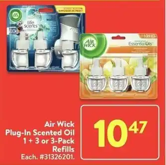 Walmart Air Wick Plug-In Scented Oil offer