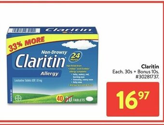 Walmart Claritin offer
