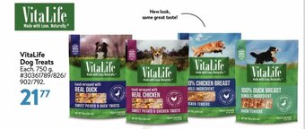 Walmart VitaLife Dog Treats offer