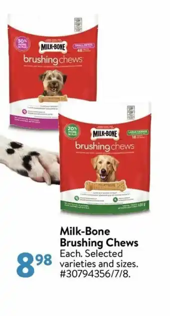 Walmart Milk-Bone Brushing Chews offer