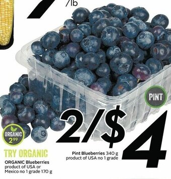Sobeys pint Blueberries offer