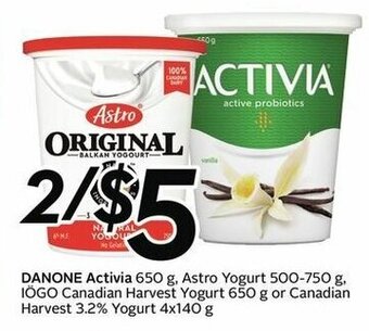 Sobeys Danone Activia offer