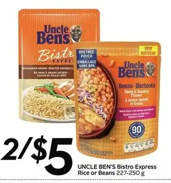 Sobeys Uncle Ben's Bistro Express offer