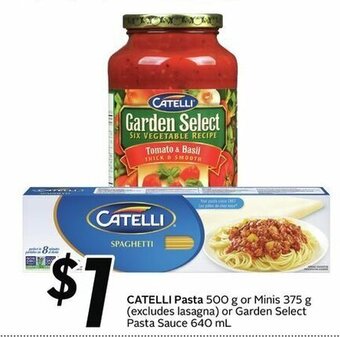 Sobeys Catelli Pasta offer