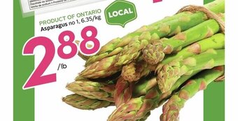 Sobeys Asparagus offer
