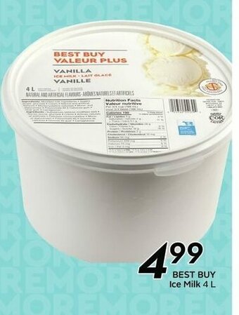 Sobeys Best Buy Ice Milk offer