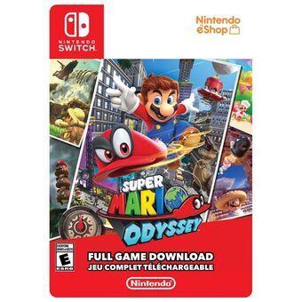 Best Buy Super mario odyssey (switch) - digital download offer