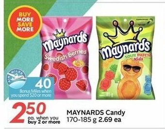 Sobeys Maynards Candy offer