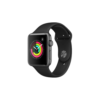 Best Buy Refurbished (Good) - Apple Watch Series 3 (GPS) - 42mm - Space Grey Aluminum Case - Black Sport Band offer