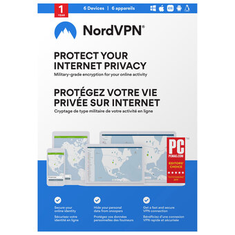 Best Buy NordVPN (PC/Mac) - 1 Year - Digital Download offer