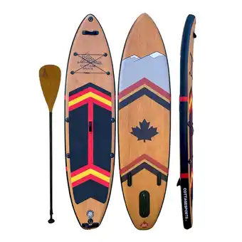 Best Buy Cottage Sports Inflatable Stand Up Paddle Board 11 Foot with SUP KIT and Accessories, Fiberglass Floating Paddle, Bag , Elect offer