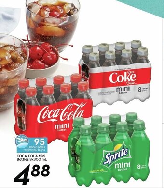 Sobeys Coca-Cola Mini Bottles offer