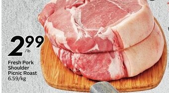Sobeys Fresh Pork Shoulder Picnic Roast offer