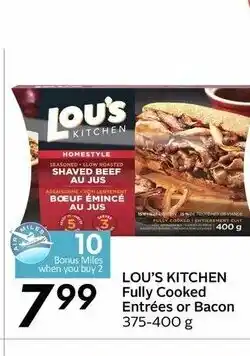 Sobeys Lou's Kitchen Fully Cooked offer