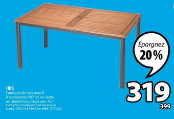 JYSK IBIS (Table 150cm) offer