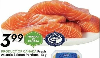 Sobeys Fresh Atlantic Salmon Portions offer