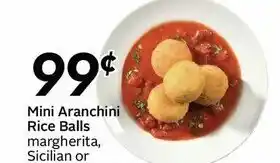 Sobeys MIni Aranchini Rice Balls offer