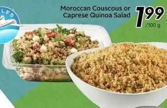 Sobeys Moroccan Couscous Or Caprese Quinoa Salad offer