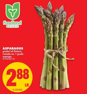 No Frills Asparagus offer