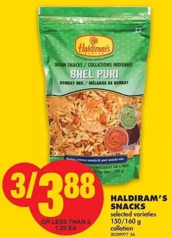 No Frills Haldiram's Snacks offer