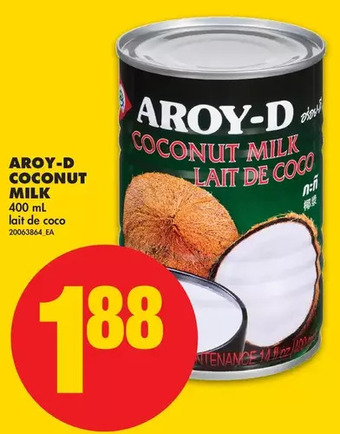 No Frills Aroy-D Coconut Milk offer