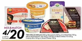 Sobeys Tre Stelle Halloumi offer