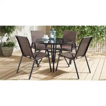 Walmart Mainstays Jericho 5-Piece Dining Set offer