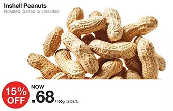 Bulk Barn Inshell Peanuts offer