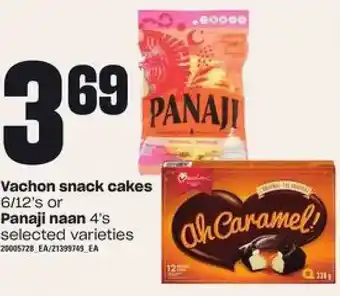 Loblaws Vachon Snack Cakes or Panaji Naan offer