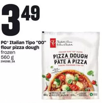 Loblaws PC Italian Tipo "00" Flour Pizza Dough offer