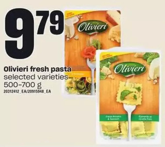 Loblaws Olivieri Fresh Pasta offer